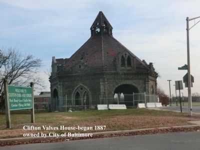Clifton Park Valve House-National Register of Historic Places image. Click for full size.