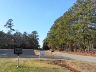 Abner Baptist Church Road image. Click for full size.