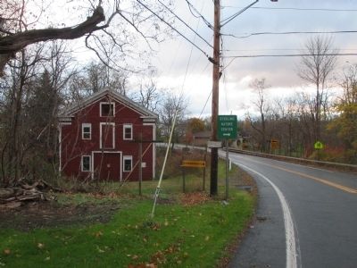 Southwest on NY 104A. Click for full size. Southwest on NY 104A image. Click for full size.