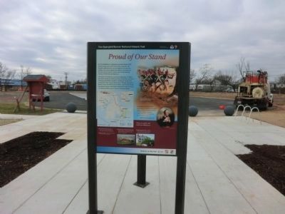 Proud of Our Stand Marker-Panel 1. Click for full size. Proud of Our Stand Marker-Panel 1 image. Click for full size.