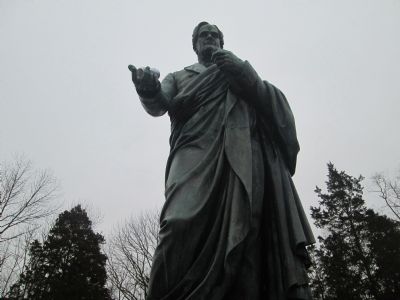 Horace Mann Statue image. Click for full size.