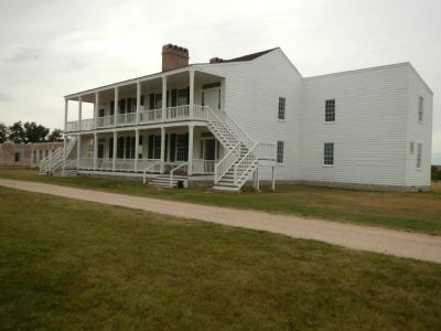 "Old Bedlam" barracks. Click for full size. "Old Bedlam" barracks image. Click for full size.