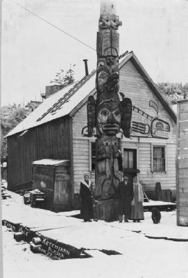 <i>Totem Pole, Ketchikan, Alaska</i>. Click for full size. <i>Totem Pole, Ketchikan, Alaska</i> image. Click for full size.
