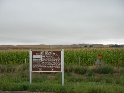Fort Laramie National Historic Site Marker. Click for full size. Fort Laramie National Historic Site Marker image. Click for full size.