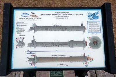 Helical Screw Pile Display image. Click for full size.