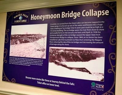 Honeymoon Bridge Collapse Poster image. Click for full size.