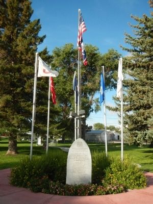 Guernsey War Memorial Marker. Click for full size. Guernsey War Memorial Marker image. Click for full size.