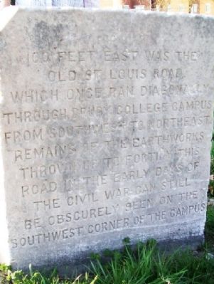 Indian Mounds Marker (Side B). Click for full size. Indian Mounds Marker (Side B) image. Click for full size.