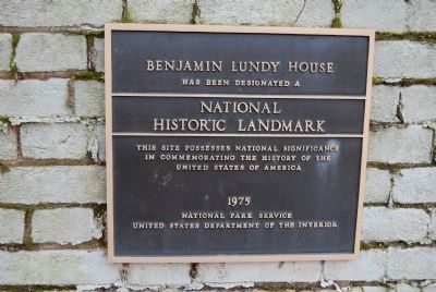 Benjamin Lundy House image. Click for full size.