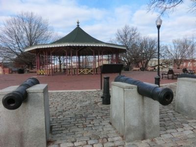 The back of the Strategic Post Marker is shown with the Park Pavilion image. Click for full size.