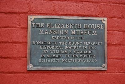 The Elizabeth House Mansion Museum image. Click for full size.