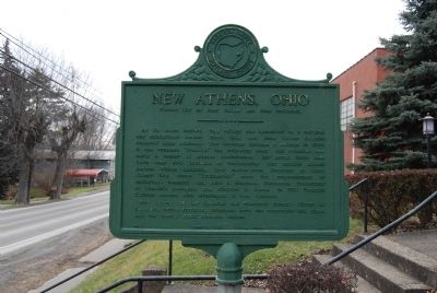 New Athens, Ohio Marker image. Click for full size.