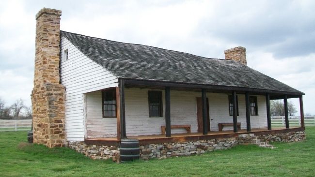 Nathan Boone Cabin State Historic Site image. Click for full size.