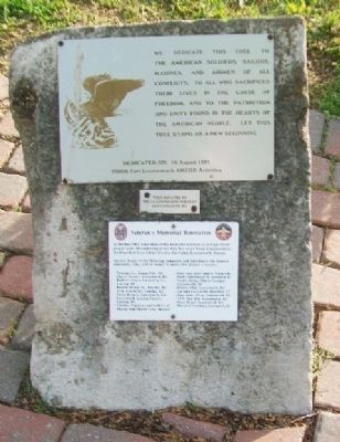 Veterans Memorial Markers image. Click for full size.
