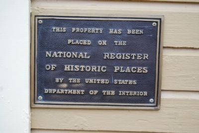 Moravian House Marker. Click for full size. Moravian House Marker image. Click for full size.