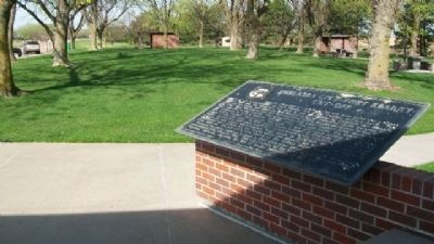 Nebraska City-Fort Kearny Cut-Off Marker image. Click for full size.