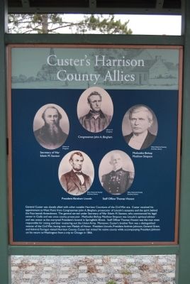 Custer's Harrison County Allies image. Click for full size.
