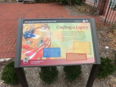 Crafting a Legacy Marker image. Click for full size.