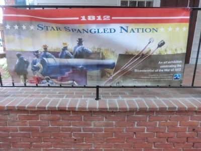 Banner at the Star-Spangled Banner Flag House image. Click for full size.