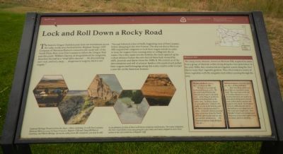 Lock and Roll Down a Rocky Road Marker. Click for full size. Lock and Roll Down a Rocky Road Marker image. Click for full size.