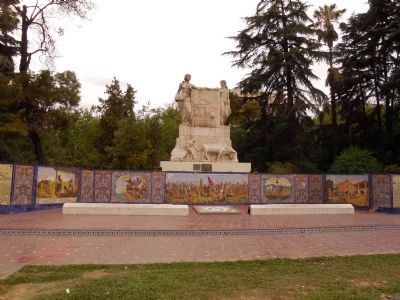 Monumento a la Hermandad Hispano-Argentina. Click for full size. Monumento a la Hermandad Hispano-Argentina image. Click for full size.
