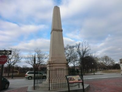 Wells and McComas Monument image. Click for full size.