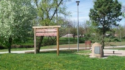 Nebraska City Cut-Off of the Oregon Trail Marker image. Click for full size.