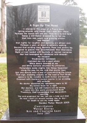 Gordon Parks Homecoming Monument [Side B] image. Click for full size.