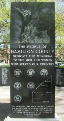 Veterans Memorial Marker. Click for full size. Veterans Memorial Marker image. Click for full size.