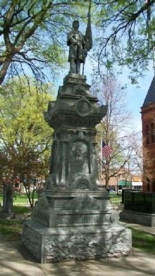 Civil War Memorial. Click for full size. Civil War Memorial image. Click for full size.
