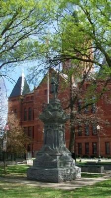 Civil War Memorial. Click for full size. Civil War Memorial image. Click for full size.