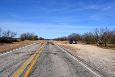View to North Along FM 2228 image. Click for full size.