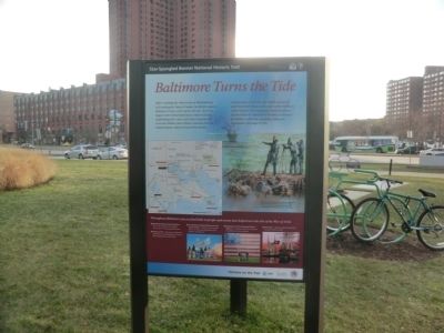 Baltimore Turns the Tide Marker image. Click for full size.