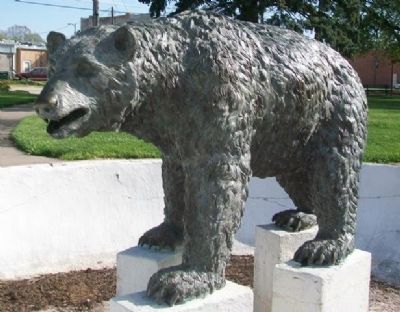 Hebron Bear Statue. Click for full size. Hebron Bear Statue image. Click for full size.
