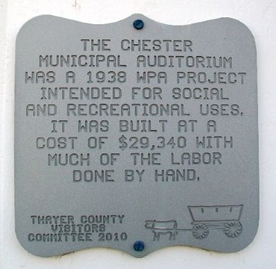Municipal Auditorium Marker. Click for full size. Municipal Auditorium Marker image. Click for full size.