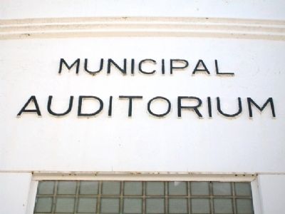 Municipal Auditorium. Click for full size. Municipal Auditorium image. Click for full size.