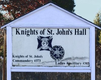 Knights of St. John's Hall image. Click for full size.
