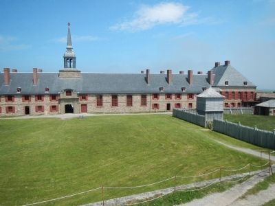 King's Bastion Barracks from the King's Bastion Rampart image. Click for full size.