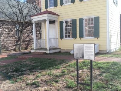 The Alexander Douglass House Marker. Click for full size. The Alexander Douglass House Marker image. Click for full size.