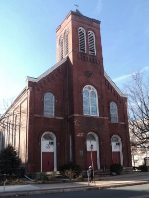 Original Location of the Alexander Douglass House. Click for full size. Original Location of the Alexander Douglass House image. Click for full size.