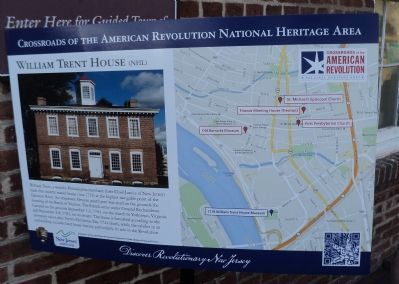 William Trent House (NHL) Marker image. Click for full size.