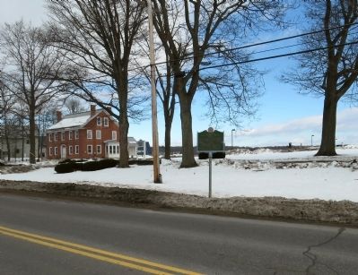 Wideview of the Randolph State Normal School Marker. Click for full size. Wideview of the Randolph State Normal School Marker image. Click for full size.
