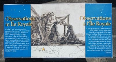 Observation in �le Royale / Observations � l��le Royale panel image. Click for full size.