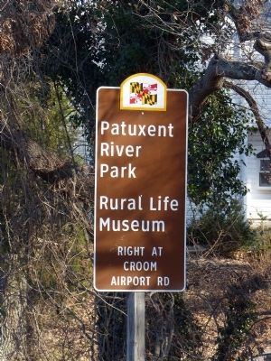 Nearby Entrance to Patuxent River Park. Click for full size. Nearby Entrance to Patuxent River Park image. Click for full size.