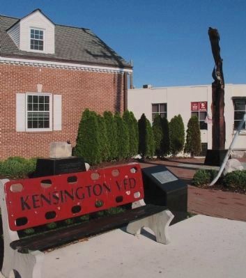 Kensington VFD<br>9-11 Memorial image. Click for full size.