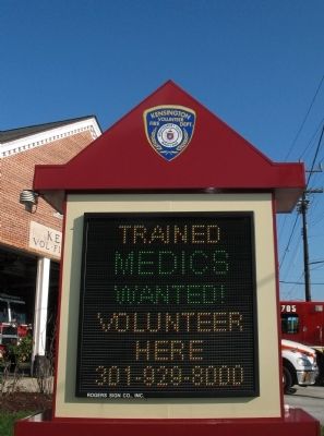 Kensington Volunteer Fire Department image. Click for full size.