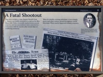 A Fatal Shootout Marker image. Click for full size.