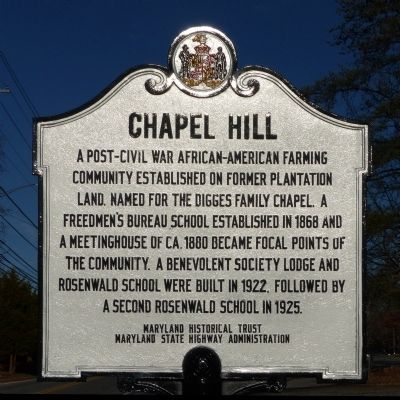 Chapel Hill Marker image. Click for full size.