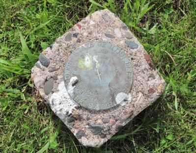 Nearby Bench Mark Survey Disk image. Click for full size.