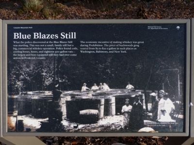 Blue Blazes Still Marker. Click for full size. Blue Blazes Still Marker image. Click for full size.